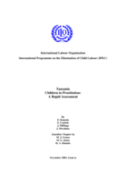 Tanzania: children in prostitution : a rapid assessment