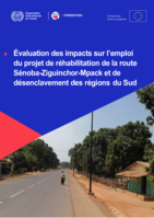 Évaluation des impacts sur l’emploi du projet de réhabilitation de la route Sénoba-Ziguinchor-Mpack et de désenclavement des régions du Sud
