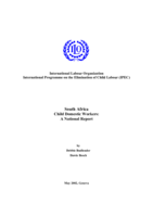 South Africa: child domestic workers : a national report