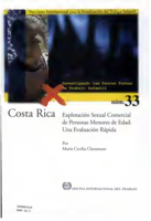 Costa Rica: Explotación Sexual Comercial de Personas Menores de Edad: Una Evaluación Rápida