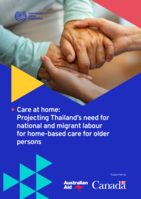 Care at home: projecting Thailand’s need for national and migrant labour for home-based care for older persons