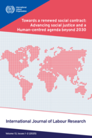 Towards a renewed social contract: advancing social justice and a human-centred agenda beyond 2030