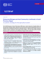 Enhancing refugee and host community livelihoods in Koshi Province, Nepal: a systemic strategy for the agriculture sector