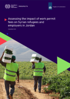 Assessing the impact of work permit fees on Syrian refugees and employers in Jordan