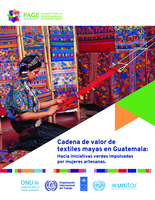 Cadena de valor de textiles mayas en Guatemala: hacia iniciativas verdes impulsadas por mujeres artesanas