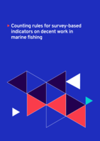 Counting rules for survey-based indicators on decent work in marine fishing
