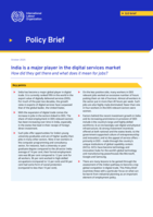 India is a major player in the digital services market: how did they get there and what does it mean for jobs?