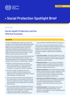 Social health protection and the informal economy
