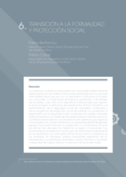 Transición a la formalidad y protección social