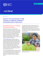 Improve Your Agri Business (IYAB) training as a pathway to women’s entrepreneurship in agriculture