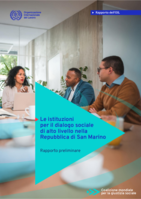 Institutions for peak-level social dialogue in the Republic of San Marino: a background report