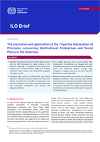 The promotion and application of the Tripartite Declaration of Principles concerning Multinational Enterprises and Social Policy in the Americas