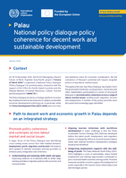Palau national policy dialogue policy coherence for decent work and sustainable development
