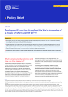 Employment protection throughout the world: a roundup of a decade of reforms (2009-2019)