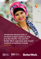 Advancing decent work in garment supply chains in Asia and the Pacific: the ILO-IFC Better Work approach and recent sectoral compliance trends