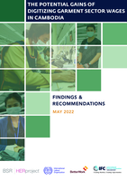 The potential gains of digitizing garment sector wages in Cambodia: findings and recommendations