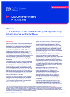 ILO/Cinterfor and its contribution to quality apprenticeships in Latin America and the Caribbean