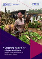 Unlocking markets for climate resilience: mapping private sector delivery of climate-smart solutions in Uganda’s refugee settlements