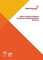 Better Factories Cambodia transparency database report, 9th cycle