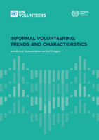 Informal volunteering: trends and characteristics