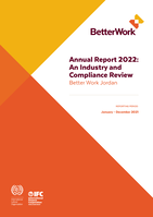 Annual report 2022: an industry and compliance review, better work Jordan, reporting period: January - December 2021