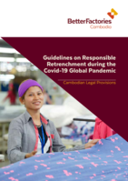Guidelines on responsible retrenchment during the Covid-19 global pandemic: Cambodian legal provisions