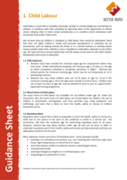 Guidance sheet