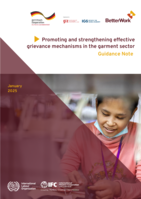 Promoting and strengthening effective grievance mechanisms in the garment sector: guidance note