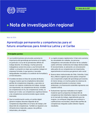 Aprendizaje permanente y competencias para el futuro: enseñanzas para América Latina y el Caribe