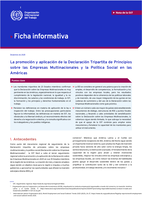 La promoción y aplicación de la Declaración Tripartita de Principios sobre las Empresas Multinacionales y la Política Social en las Américas