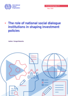 The role of national social dialogue institutions in shaping investment policies