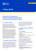 Assessment of the registration, licensing and inspection mechanisms of private employment agencies in Uganda