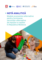 Analysis note: alternative economic forms for the provision of alternative childcare services in the Republic of Moldova
