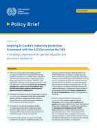 Aligning Sri Lanka’s maternity protection framework with the ILO Convention No. 183: a strategic imperative for gender equality and economic resilience