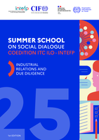 Summer school on social dialogue: industrial relations and due diligence