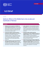Spillover effects of the Middle East crisis on jobs and livelihoods in Pakistan