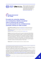 Encuadre de contenidos digitales en el sindicalismo: modelo conceptual sobre la influencia del contexto en la comunicación de las confederaciones sindicales chilenas en redes sociales