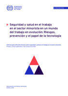 Seguridad y salud en el trabajo en el sector minorista en un mundo del trabajo en evolución: riesgos, prevención y el papel de la tecnología