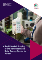 Rapid market scoping of the renewable and solar energy sector in Jordan