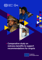 Comparative study on sickness benefits to support recommendations for Angola