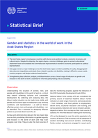 Gender and statistics in the world of work in the Arab States Region