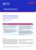 Cláusulas de transición justa y recursos de poder institucional$ $h [recurso electrónico] : el caso del convenio colectivo del Metro de Santiago