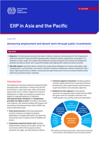 Advancing employment and decent work through public investments