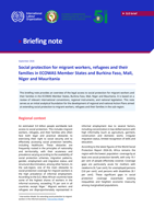 Social protection for migrant workers, refugees and their families in ECOWAS Member States and Burkina Faso, Mali, Niger and Mauritania